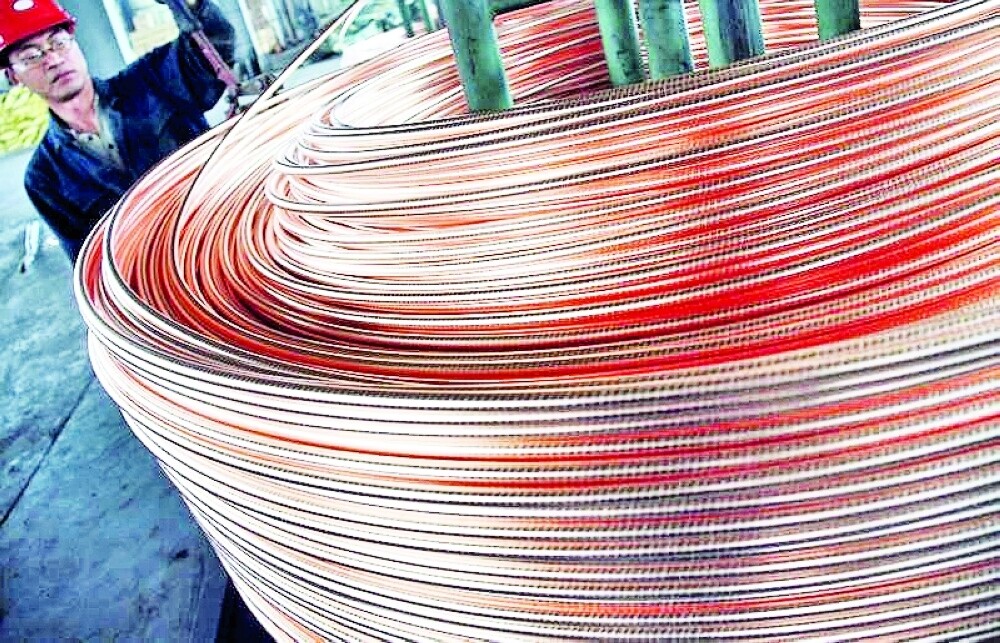Copper Price Hits All-Time High in Shanghai