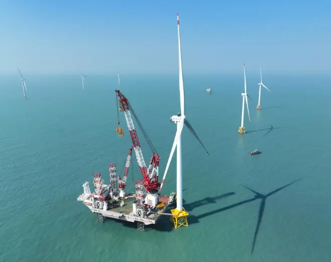 China Activates the World's Most Powerful Offshore Wind Turbine