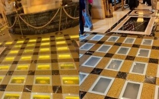 Macau Hotel Sells Gold Floor Bars for $13 Million