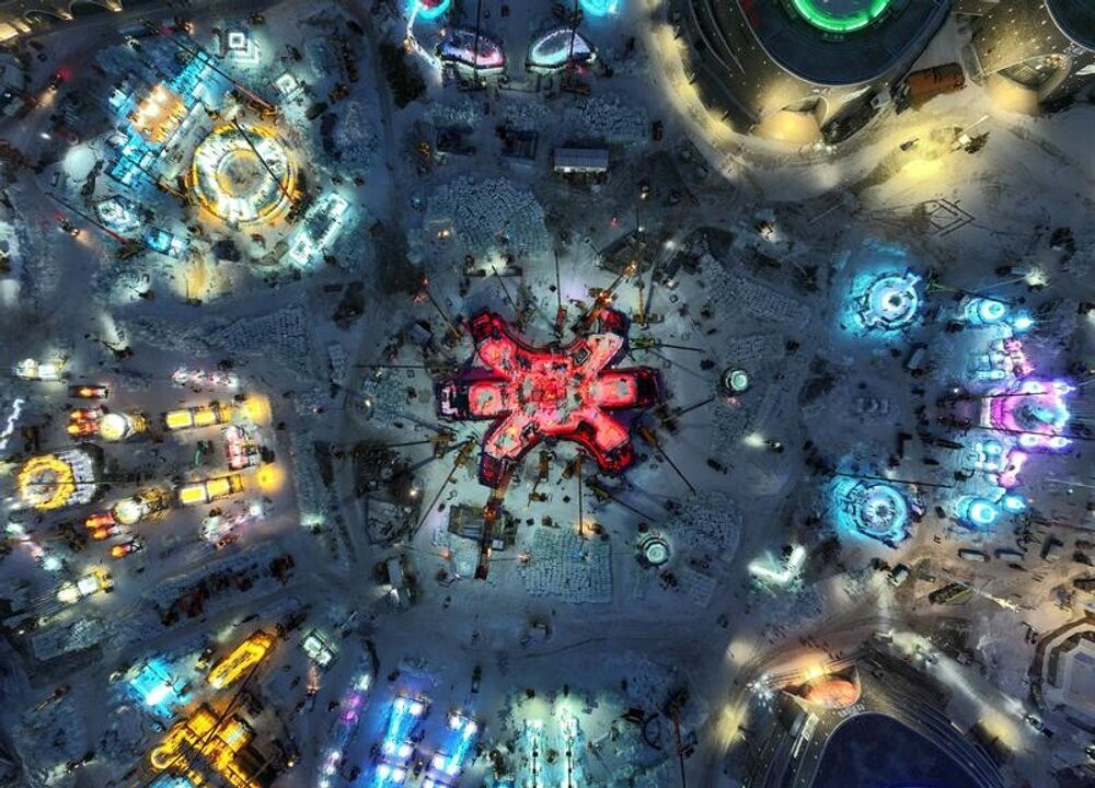 Harbin Starts Construction of World's Largest Ice and Snow World