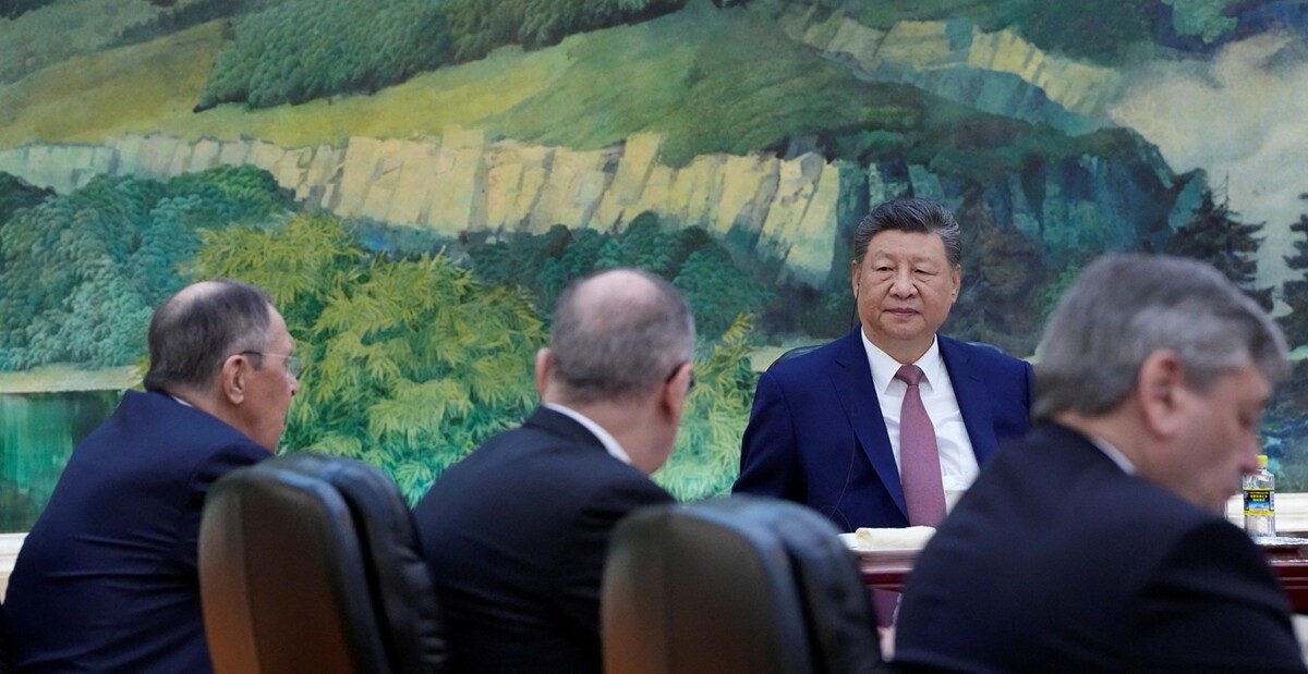 Chinese President Xi Jinping Meets with Russian Foreign Minister Sergei Lavrov in Beijing