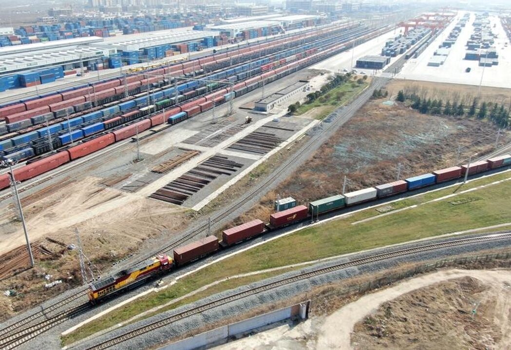 China launches new high-speed cargo railway