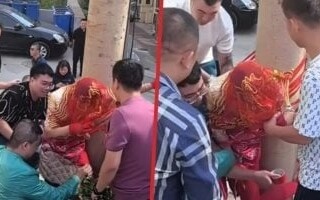 Китайский свадебный ритуал вызывает споры