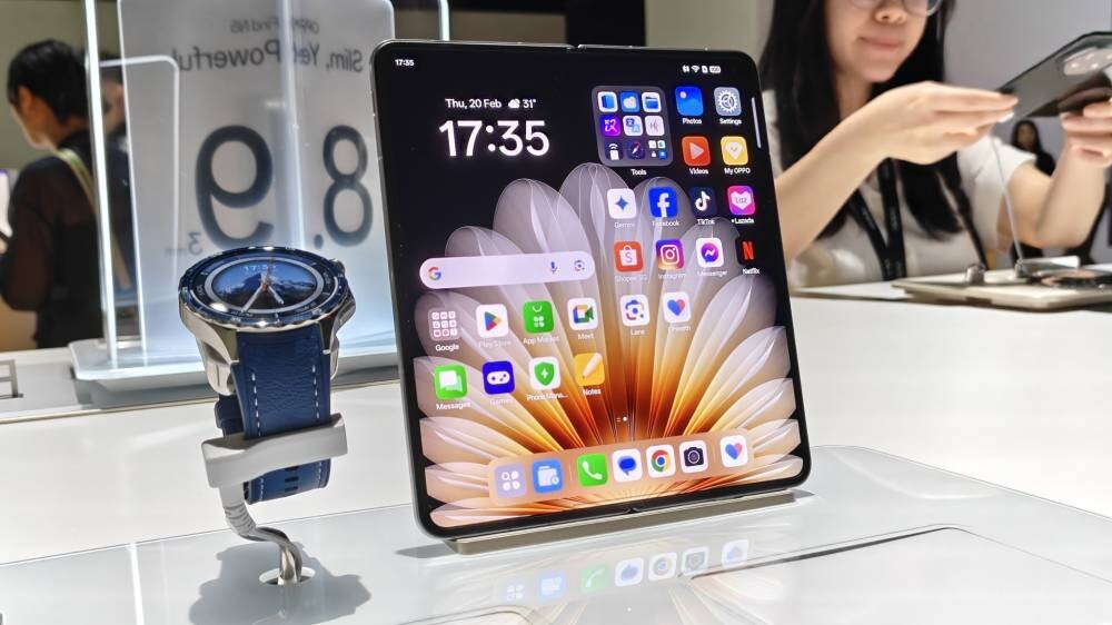 Oppo запускает новый складной смартфон