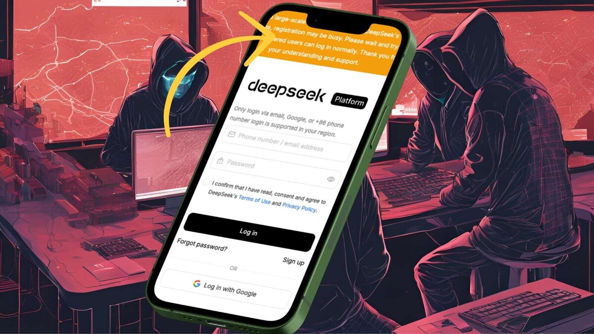 DeepSeek сталкивается с кибератакой на фоне быстрого роста