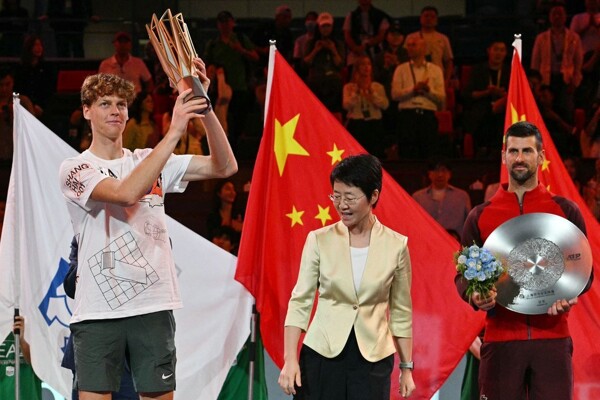 Синнер коронован чемпионом Shanghai Masters 1000